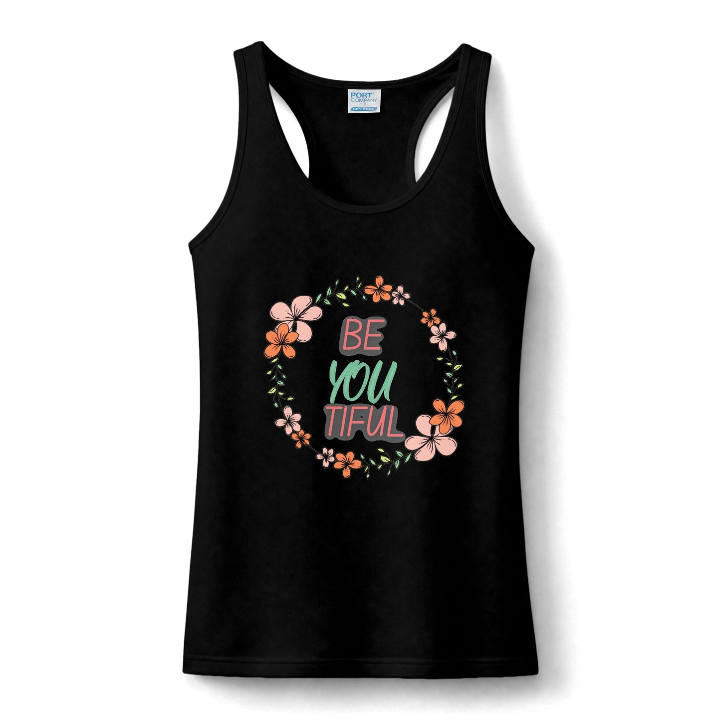 BeYOUtiful Women's Racerback Performance Tank
