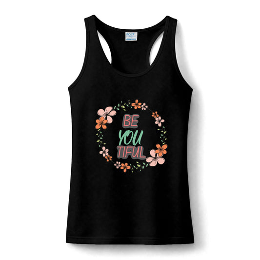 BeYOUtiful Women's Racerback Performance Tank