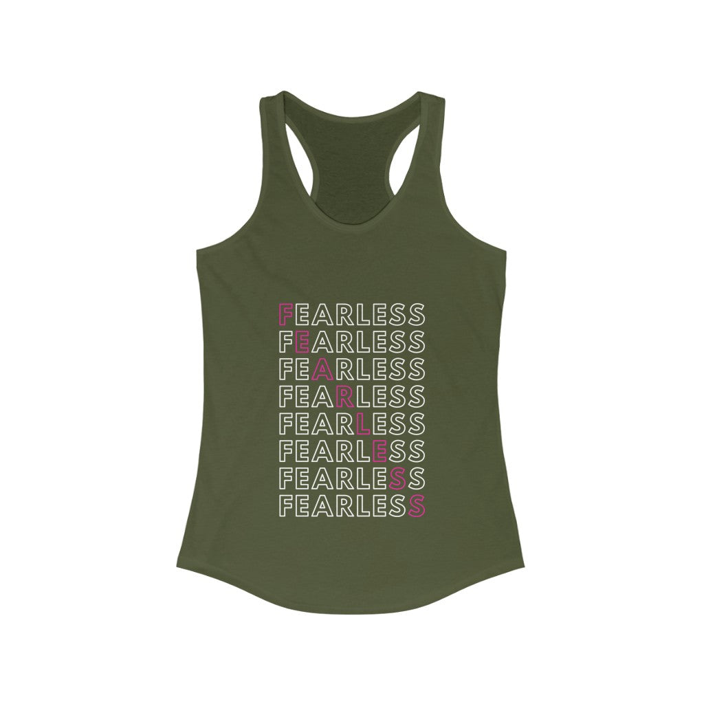 Fearless - Women's Racerback Tank